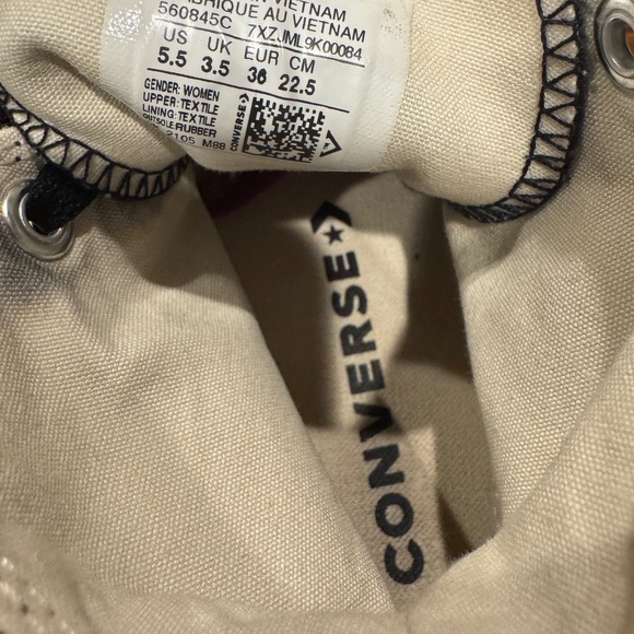 CONVERSE Chuck Taylor All Star Lift Platform Womens High Top Shoes - Picture 4 of 4